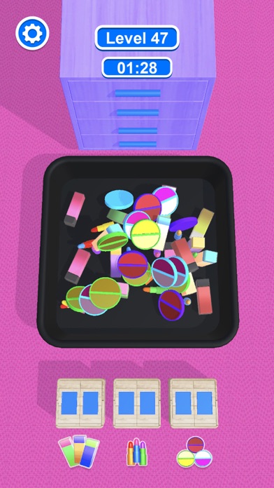 Makeup Organizer Fill Closet Screenshot