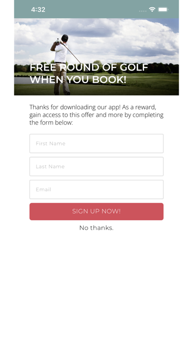 Golf Kelowna Screenshot