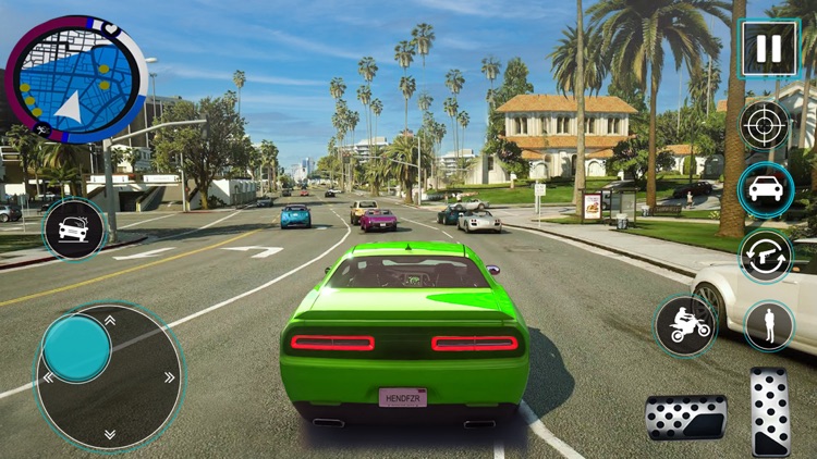 Vegas Gangster Crime Car Games screenshot-3