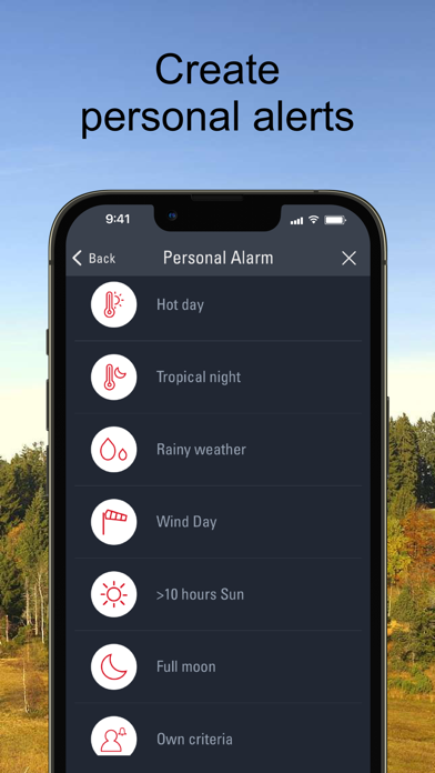 Weather Alarm: Switzerland Screenshot