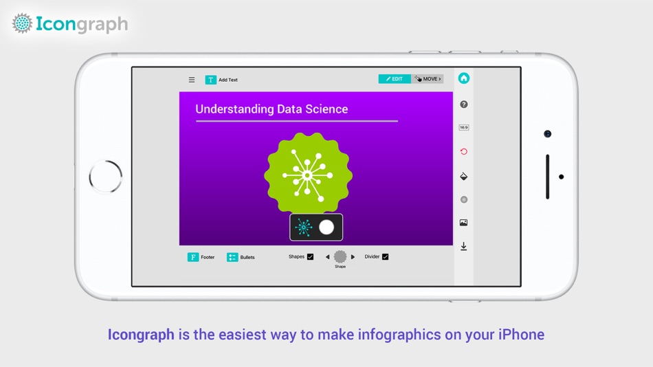 #1. Infographic Maker - Icongraph (iOS) 由: Frosby Designs Ltd.