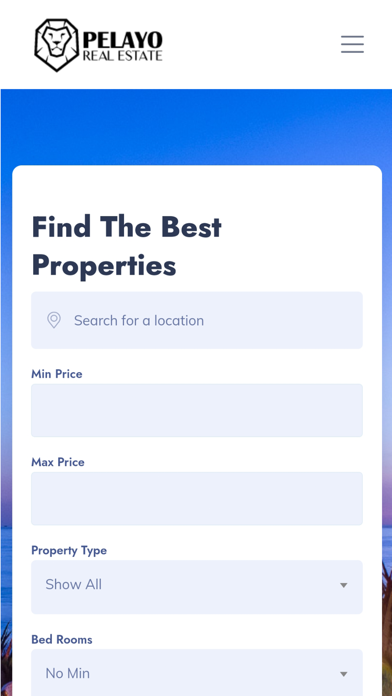 Pelayo Real Estate Screenshot