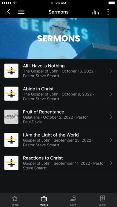 Westwood Baptist Church Screenshot