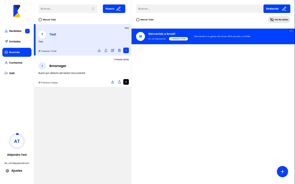 #3. Bmail Desktop (macOS) Podle: Iberbox Secure Services, S.L.
