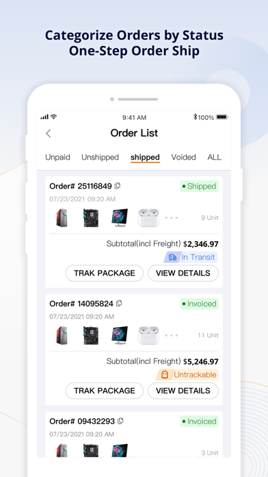 Newegg Sellers Screenshot