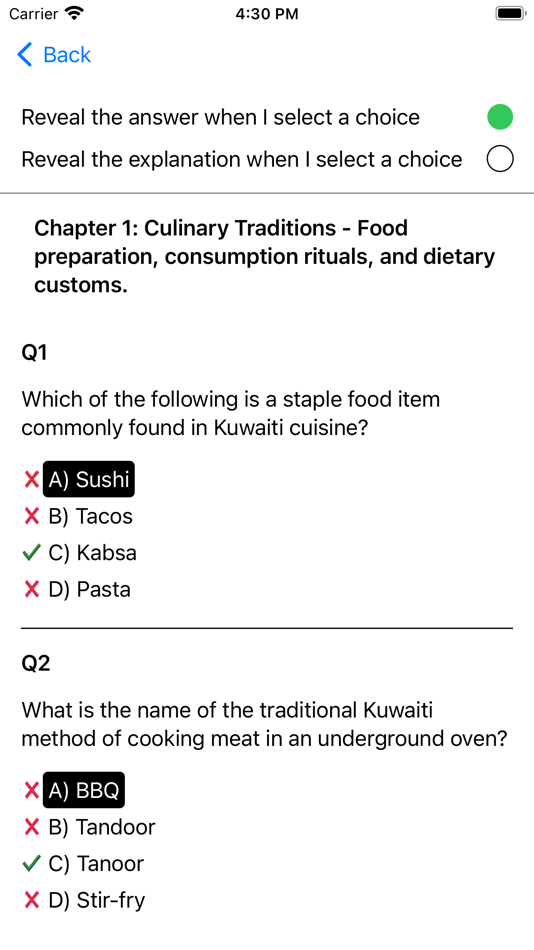 #3. Culture of Kuwait Exam (iOS) Podle: Martin Tseng