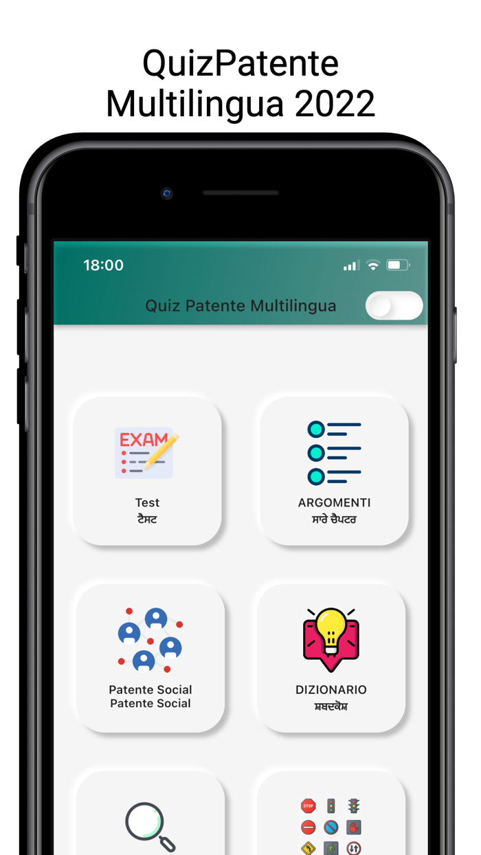 Quiz Patente Multilingua 2023