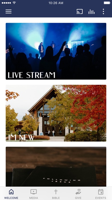 Shorepoint Church Screenshot