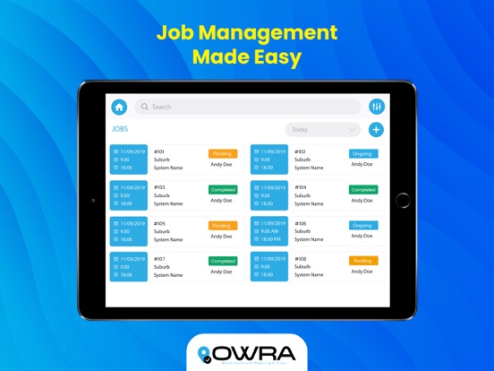 OWRA - Job Management