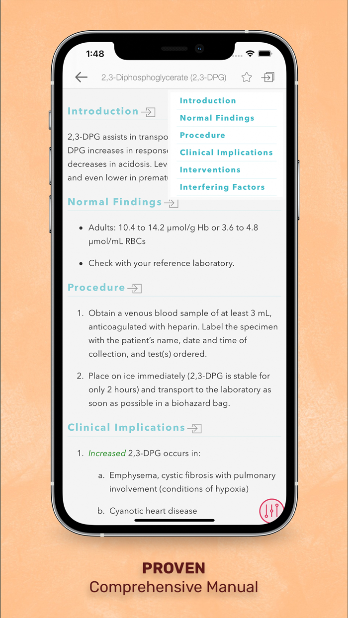 Manual Lab and Diagnostic Test