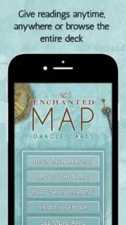 the enchanted map oracle cards iphone screenshot 4