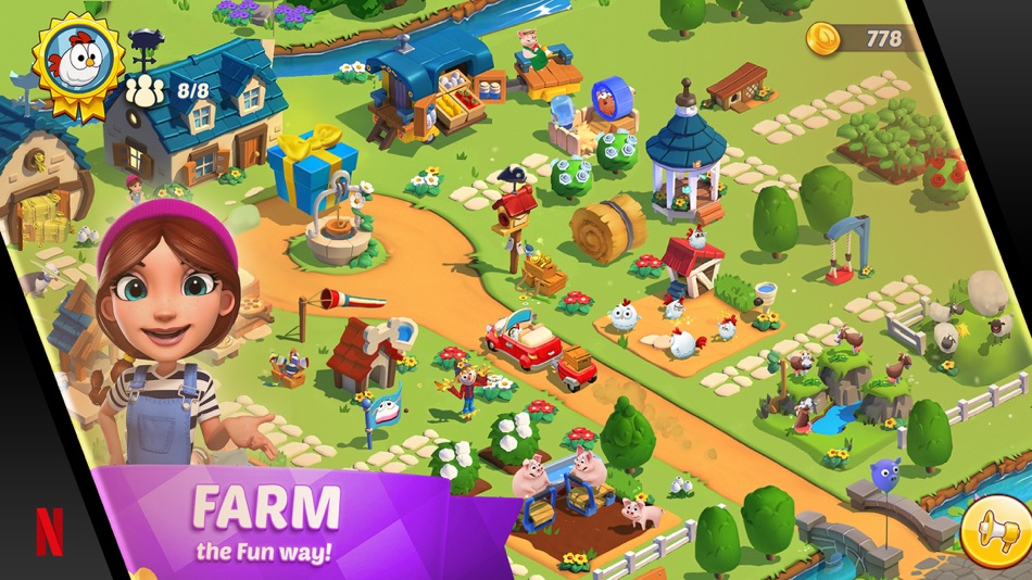 #5. Country Friends (iOS) От: Netflix, Inc.