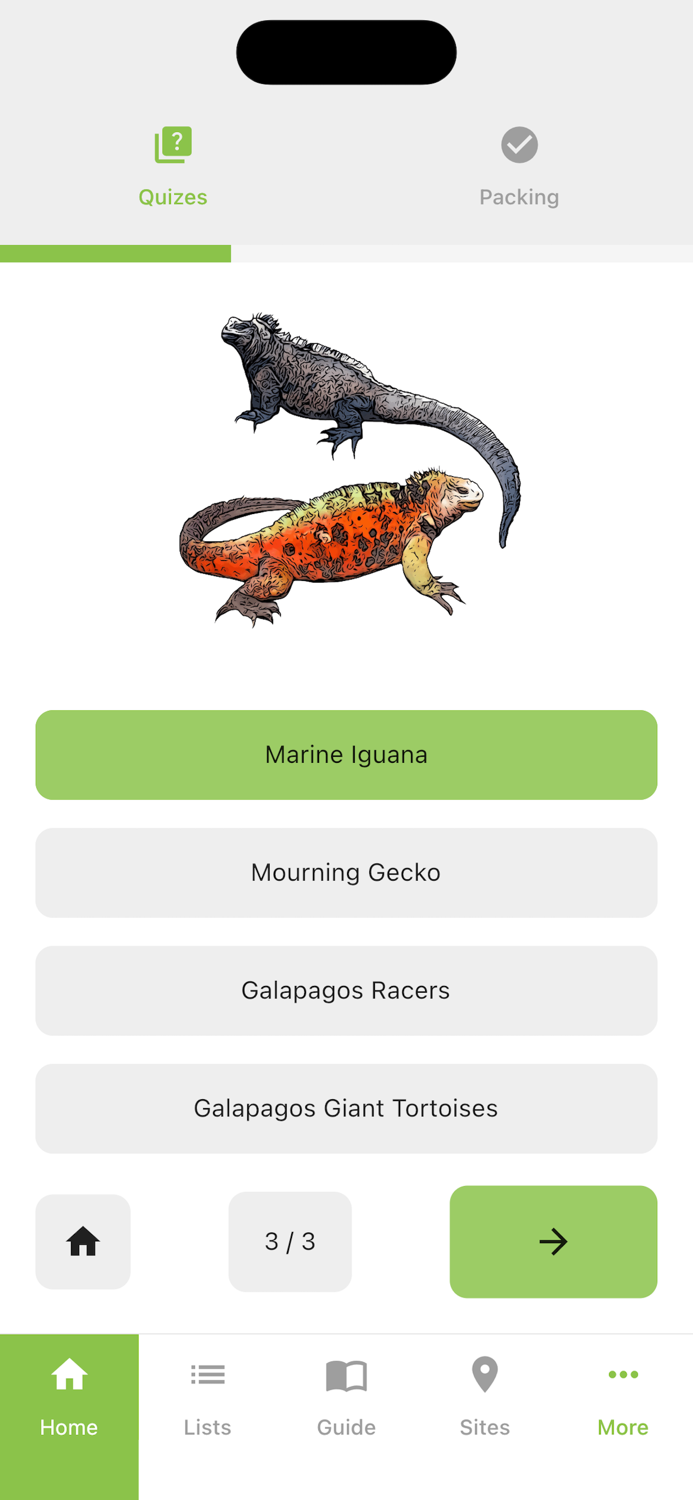 Galapagos Wildlife Guide