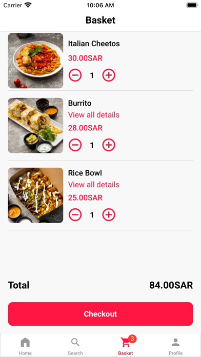 Hot Pasta KSA Screenshot
