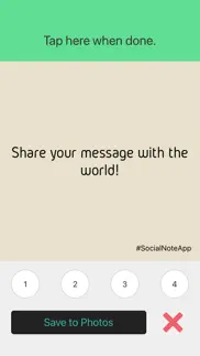 socialnote - share your words iphone screenshot 2