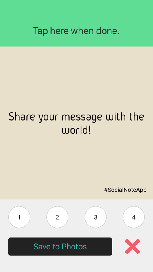#2. SocialNote - Share your words (iOS) 来自: Empty Box Media LLC