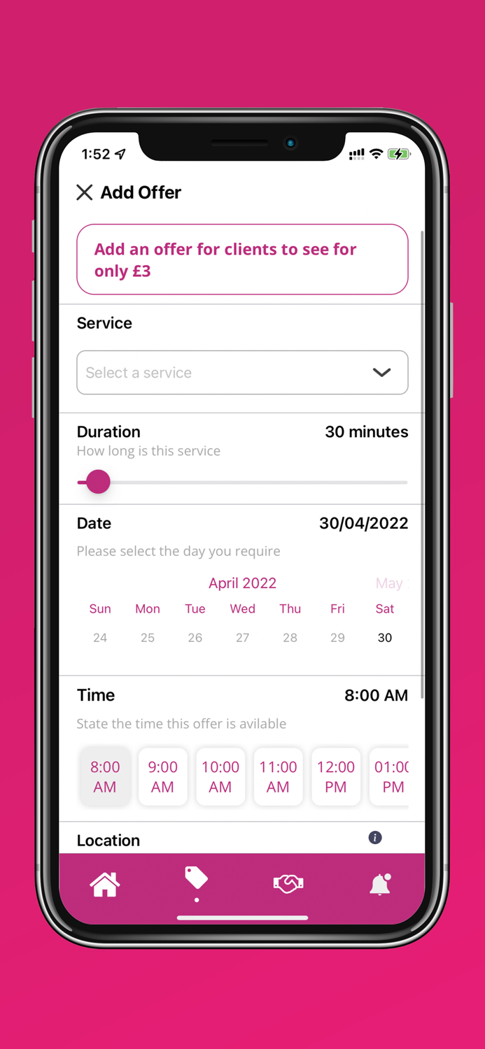 SOS Beauty – Business App