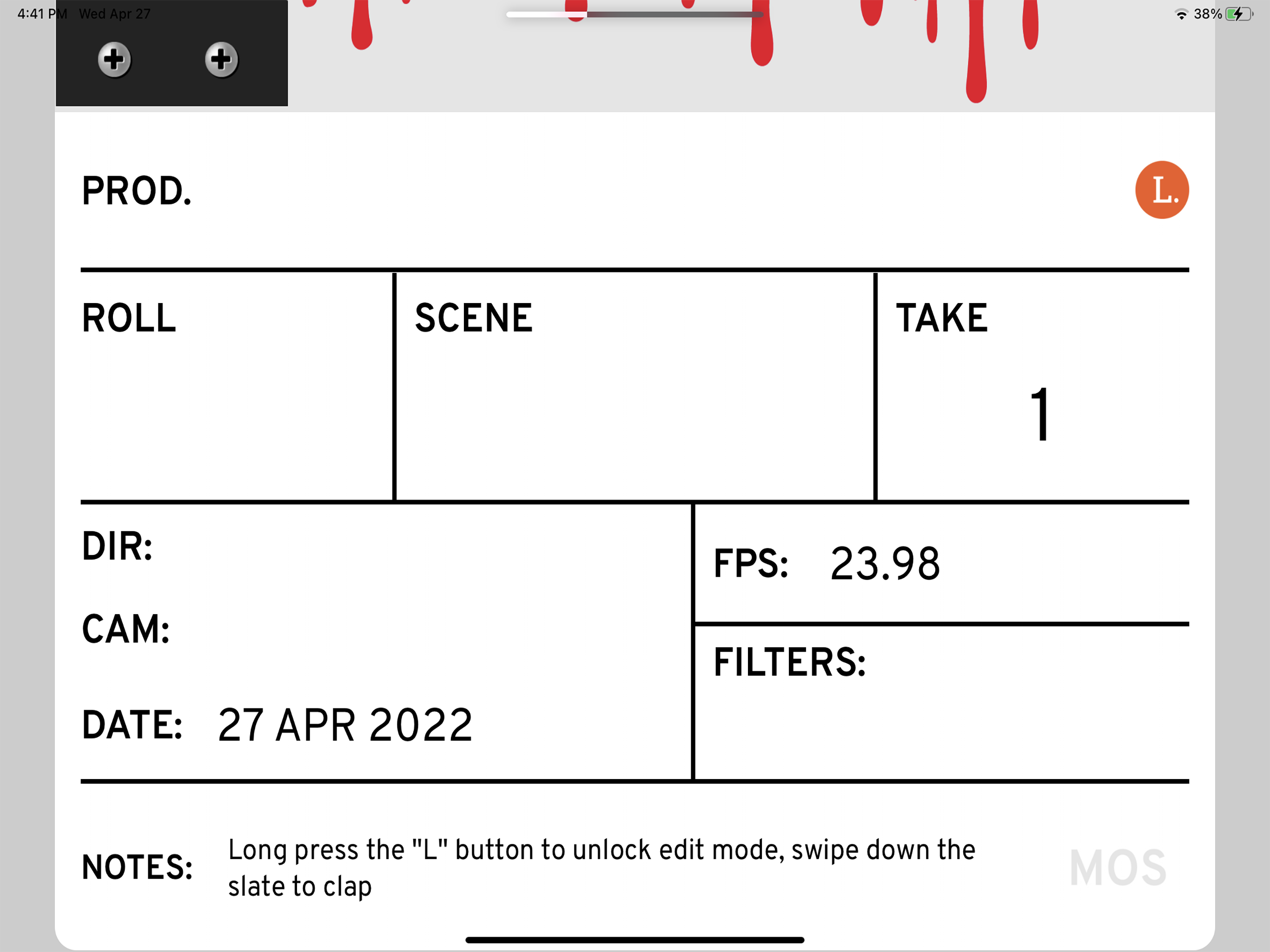 Langara Film Slate screenshot 7