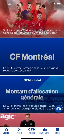 Game screenshot CF Montréal apk