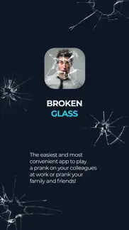 broken glass joke iphone screenshot 1
