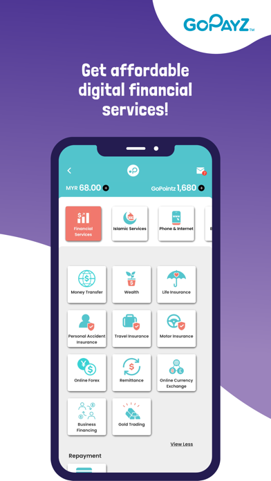 GoPayz Screenshot