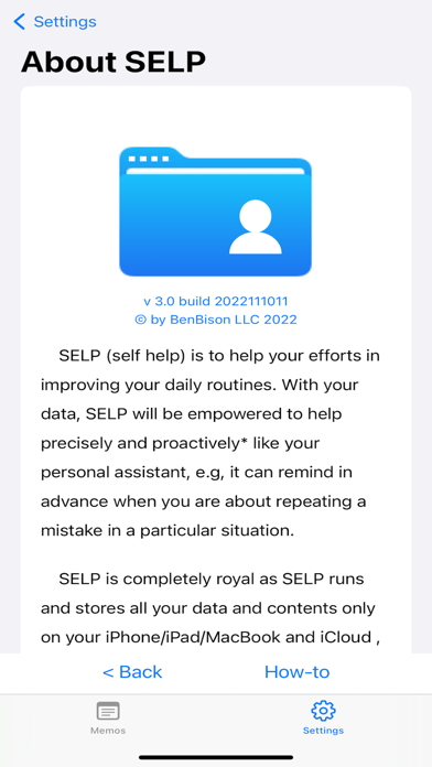 SELP Screenshot