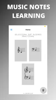music notes learning app iphone screenshot 2