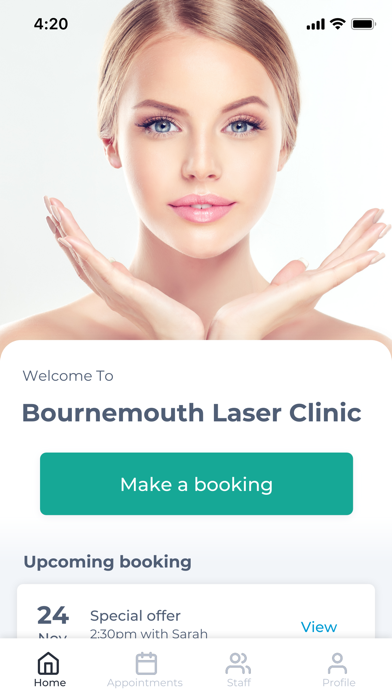 Bournemouth Laser Clinic Screenshot