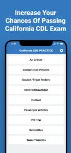 CDL California screenshot #1 for iPhone