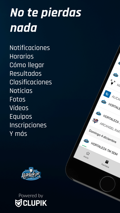 Hortaleza Tenis de Mesa Screenshot