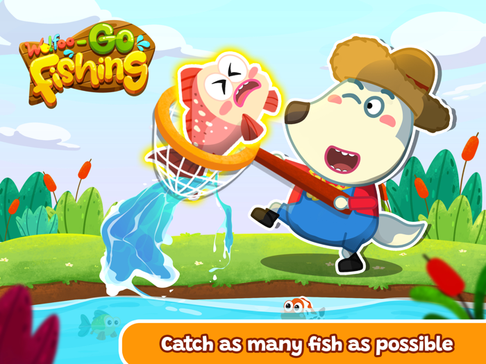 Wolfoo Fishing Game Fishtank