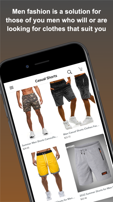 Men Clothes Fashion Shop Screenshot