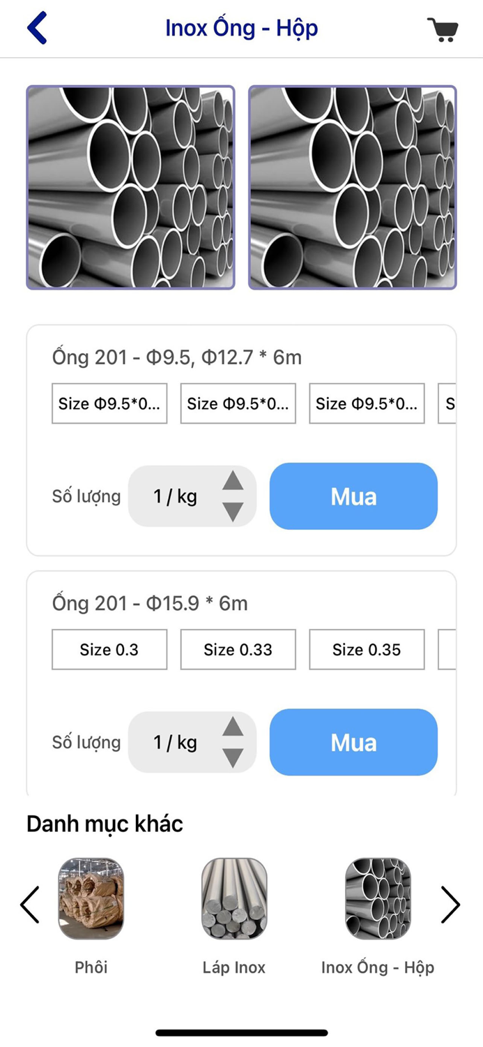 Mua Inox - VietnaInox