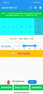 Speed Math 24 screenshot #4 for iPhone