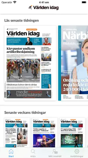 Världen idag screenshot 1