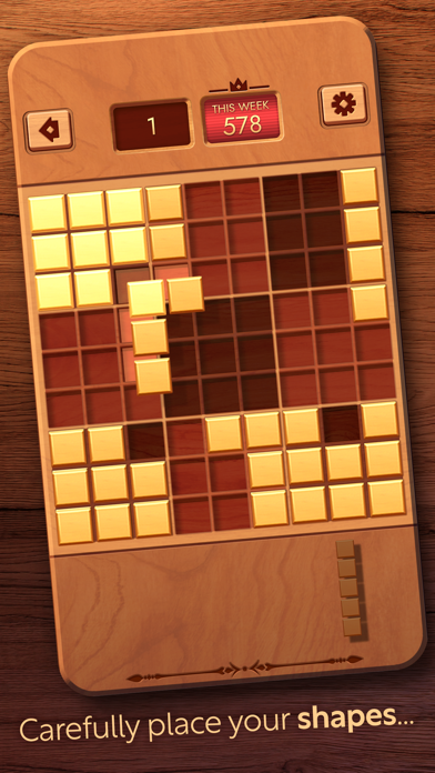 screenshot of Woodoku - Wood Block Puzzles 6