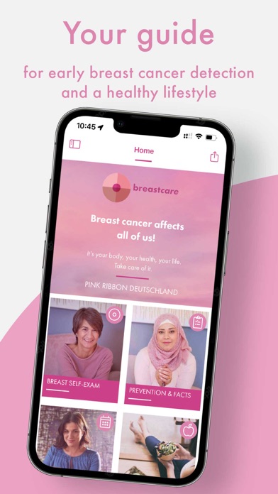breastcare - breast awareness Screenshot