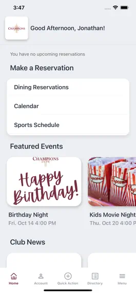 Game screenshot DCC Social Club at FSU apk