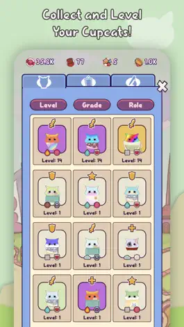 Game screenshot Cats in the Cups - Team RPG apk