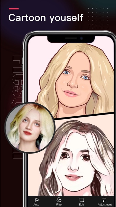 AI Face Photo Editor PicsQueen Screenshot