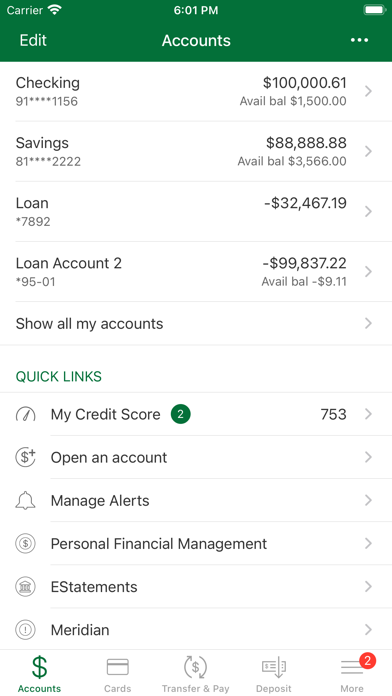 Nicolet Bank bankNow Screenshot