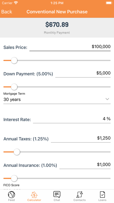 Embrace Home Loans eSNAPP Screenshot