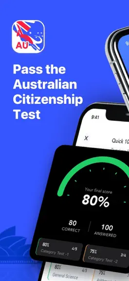 Game screenshot Citizenship Test AU 2023 prep mod apk