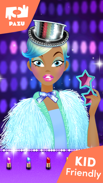 Screenshot #2 pour Makeup girls star dress up