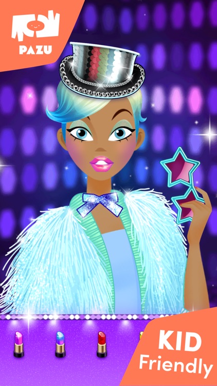 Makeup girls star dress up