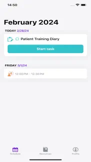 avanti patient app iphone screenshot 2