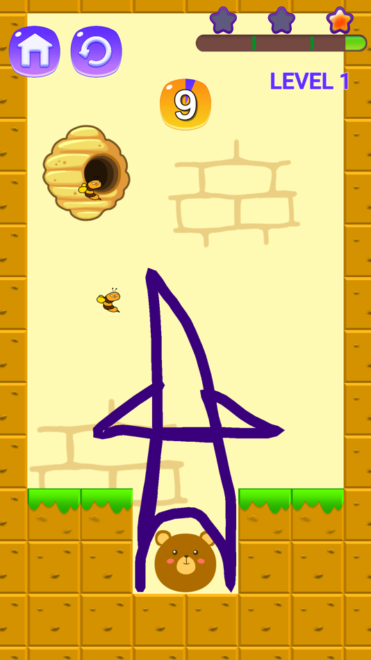 #4. Save The Bear - Draw To Save (iOS) Podle: V-FAST TECHNOLOGY SOLUTIONS COMPANY LIMITED
