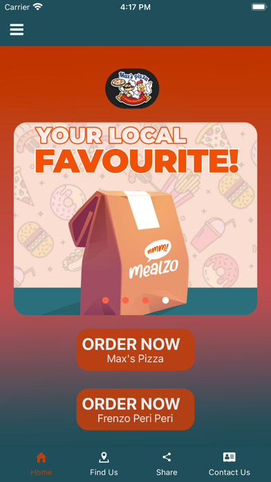Maxs Pizza & Frenzo Peri Peri Screenshot