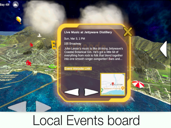 Half Moon Bay Local iPad screenshot 2 - Travel app