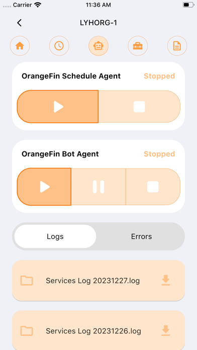 OrangeWorkForce Screenshot